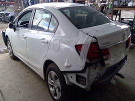 2014 HONDA CIVIC, WHITE,  1.8L, AT,  A25187